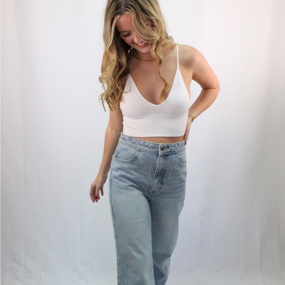 by together high waisted jeans